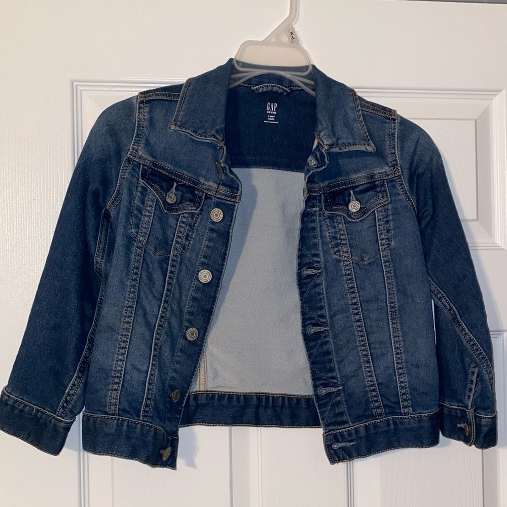 GAP kids Jean Jacket Denim Size 5 Boys
